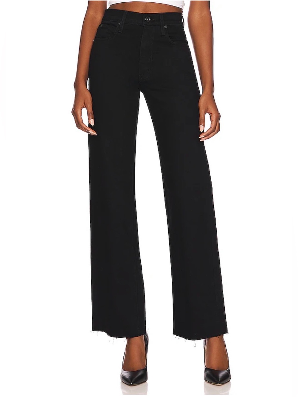 SLVRLAKE Grace Jeans in Jet Black🖤